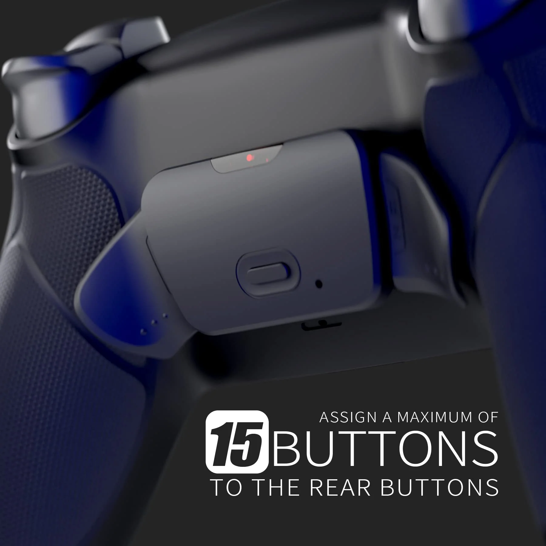 HEXGAMING RIVAL Controller with Hall Effect Joysticks for PS5, PC, Mobile - Black - Image 6