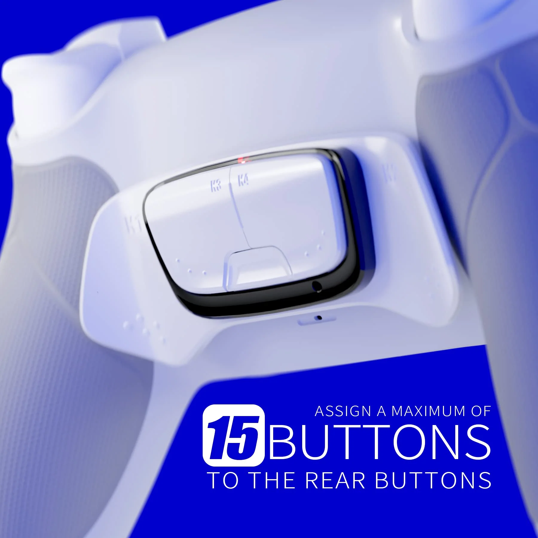 HEXGAMING ULTIMATE Controller with Hall Effect Joysticks for PS5, PC, Mobile - Clown Hahaha - Image 6