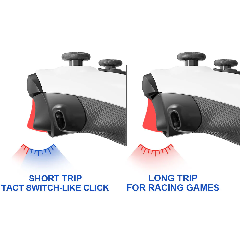 HEXGAMING ADVANCE Controller with TMR Joysticks & Adjustable Triggers for XBOX, PC, Mobile - Monster camouflage GGY - Image 5