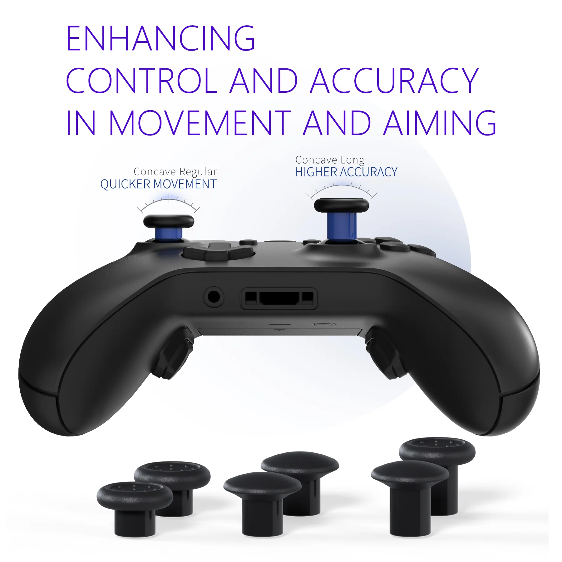 HEXGAMING ULTRA ONE Controller for XBOX, PC, Mobile- Chaos Knight ABXY Labeled - Image 7