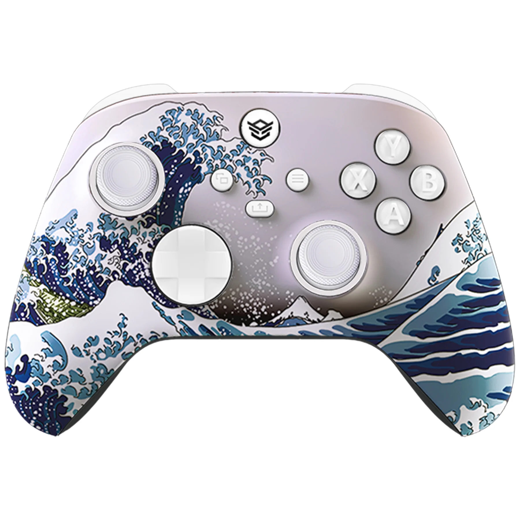 HEXGAMING ULTRA X Controller with TMR Joysticks for XBOX, PC, Mobile - The Great Wave - Image 2