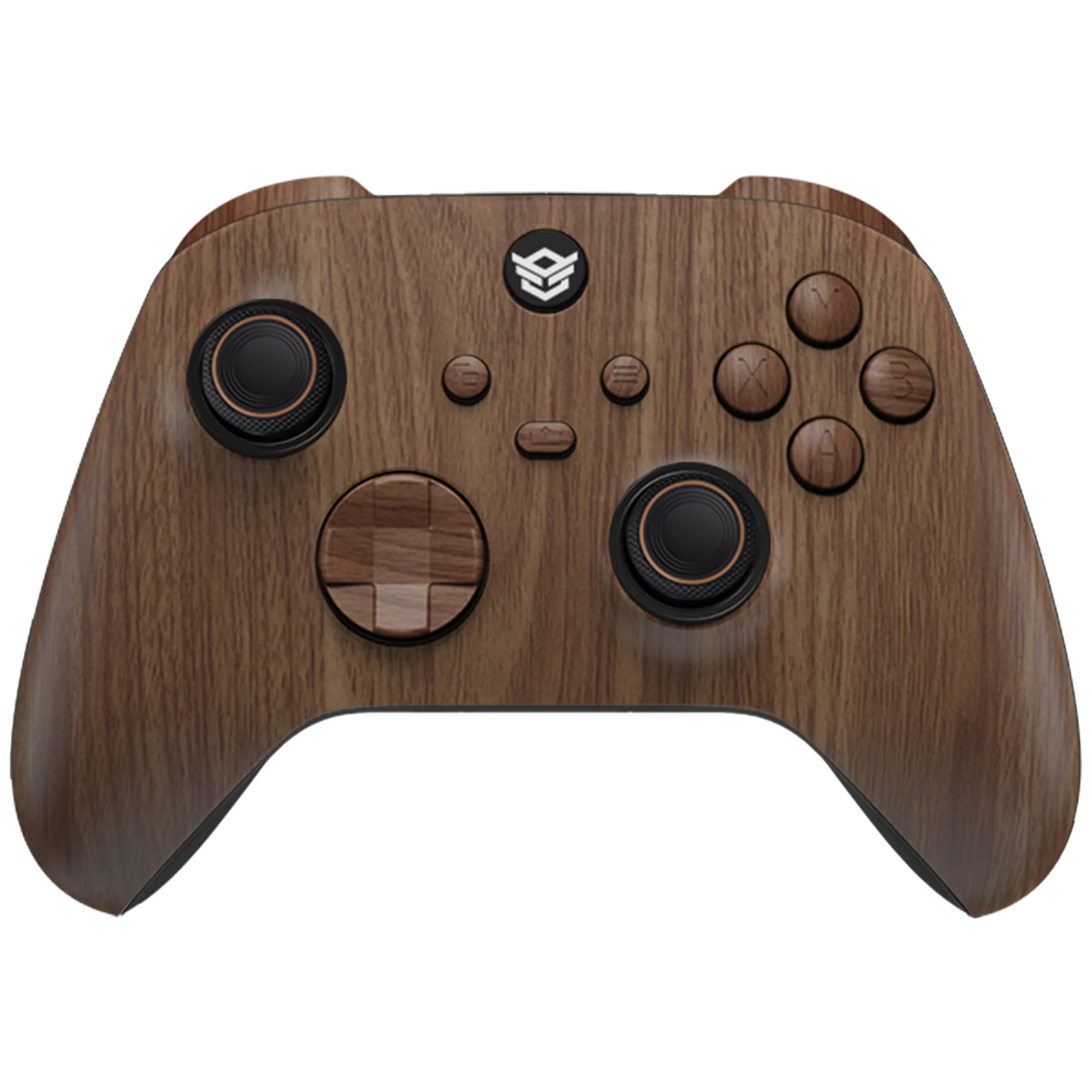 HEXGAMING ULTRA X Controller with TMR Joysticks for XBOX, PC, Mobile - Wood Grain - Image 2